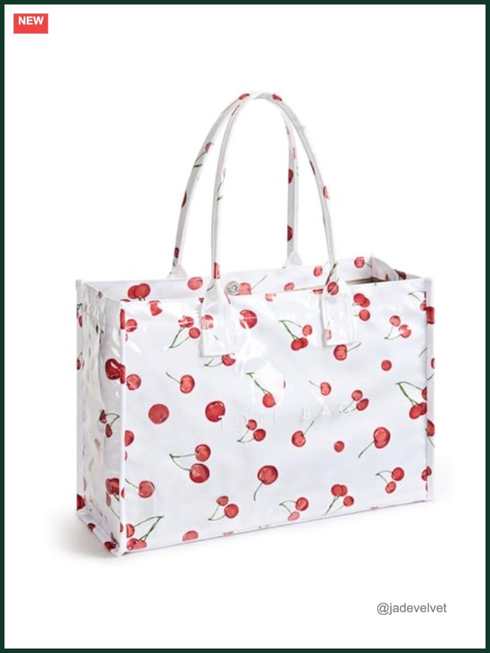 PVC Tote Bag Women's Large Handbag Top Handle Waterproof Work Shoulder Bag